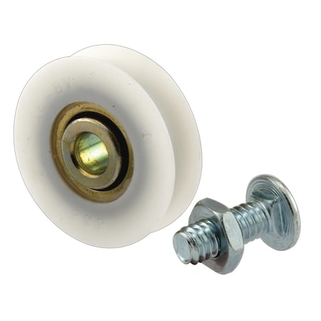 Prime-Line 1-1/4 in. Steel Ball Bearing Rollers, PK2 D 1504